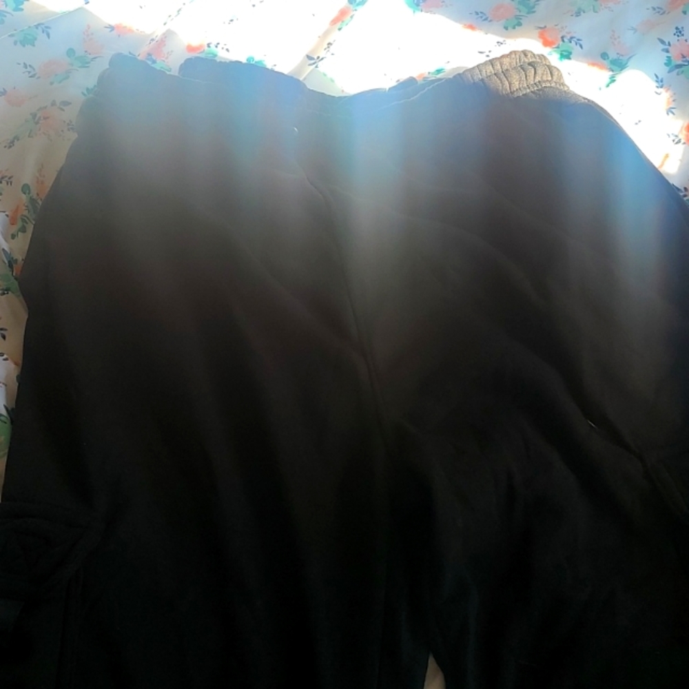 LANGPIAOEZU 2XL black joggers